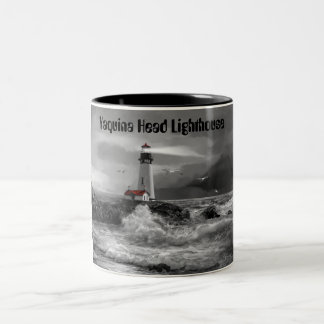 Kollektor-Tasse, Yaquina Leuchtturm Oregon Zweifarbige Tasse