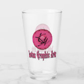 Kollektorware Lotus Graphic Arts Glas (Rückseite)