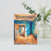 Kolmanskop Namibia Postkarte (Stehend Vorderseite)