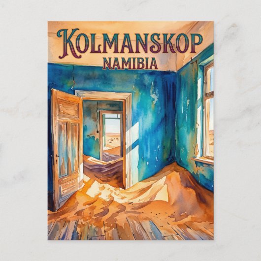 Kolmanskop Namibia Postkarte (Vorderseite)