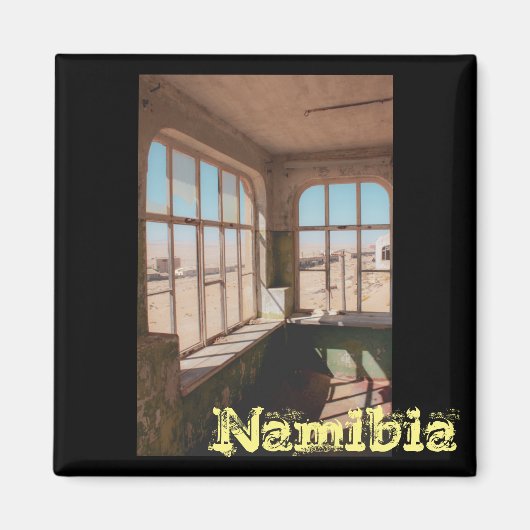 Kolmanskop Namibia Wüste Stadt Landschaftsmagnet Magnet (Vorne)