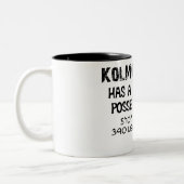 KolMohDee Gruppen-Tasse Zweifarbige Tasse (Links)