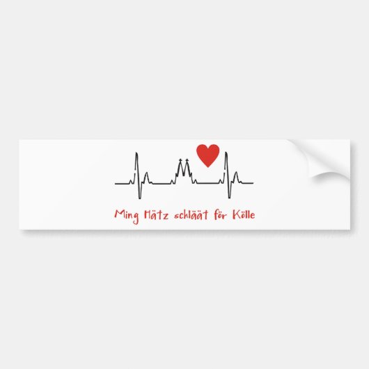 Köln Autoaufkleber (Vorne)