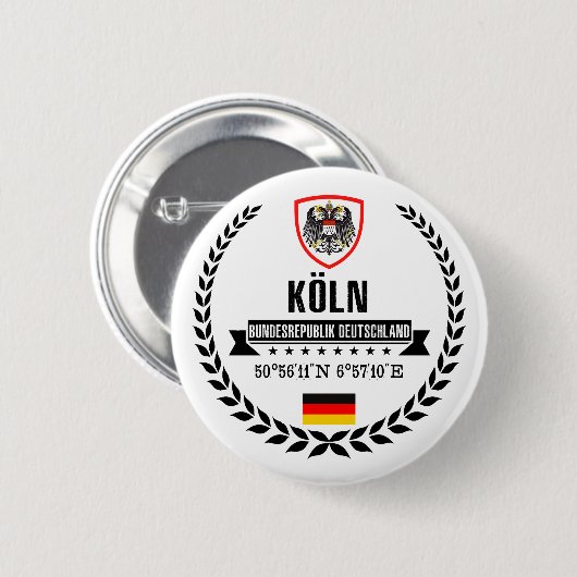 Köln Button (Vorne & Hinten)