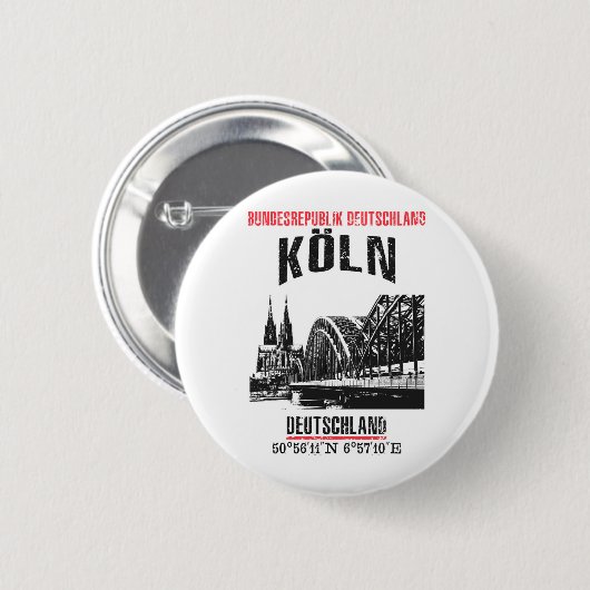 Köln Button (Vorne & Hinten)