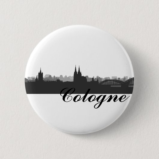 Köln Button / Anstecker / Pin (Vorderseite)