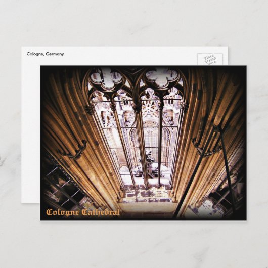 Köln Cathedral Postcard Postkarte (Vorne/Hinten)