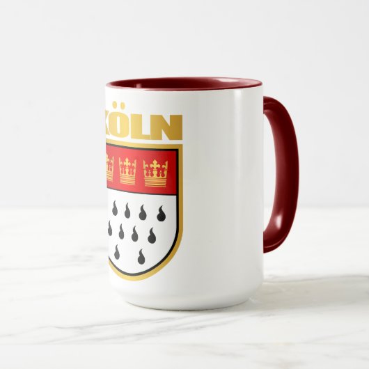 Koln (Cologne) Tasse (VorderseiteRechts)
