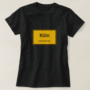 Köln Damen Frauen T-Shirt Tshirt Shirt
