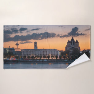 Köln Deutschland Badehandtuch