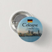 Köln Deutschland Button (Vorne & Hinten)
