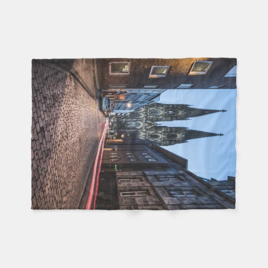 Köln Deutschland Fleecedecke (Vorderseite (Horizontal))