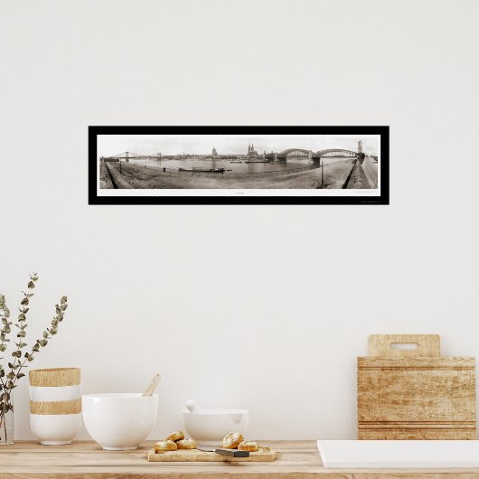 Köln, Deutschland Foto 1921 Poster (Küche)