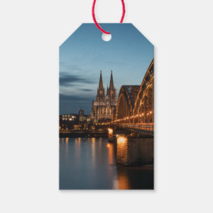 Köln Deutschland Gefälligungstags Geschenkanhänger