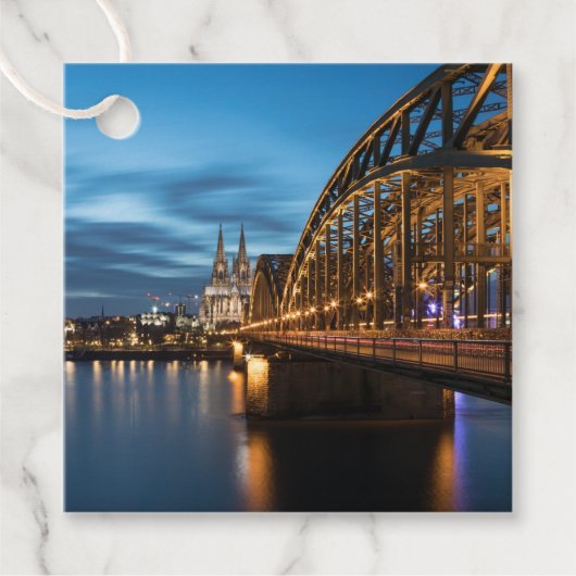 Köln Deutschland Geschenkanhänger (Vorderseite)