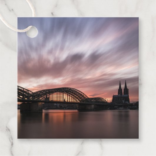 Köln Deutschland Geschenkanhänger (Vorderseite)