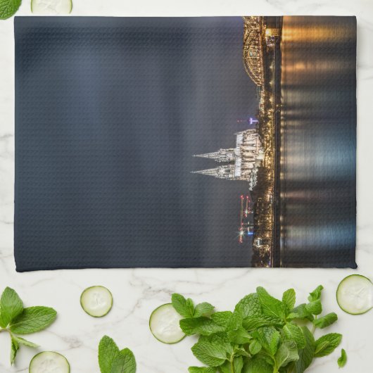 Köln Deutschland Geschirrtuch (Gefaltet)