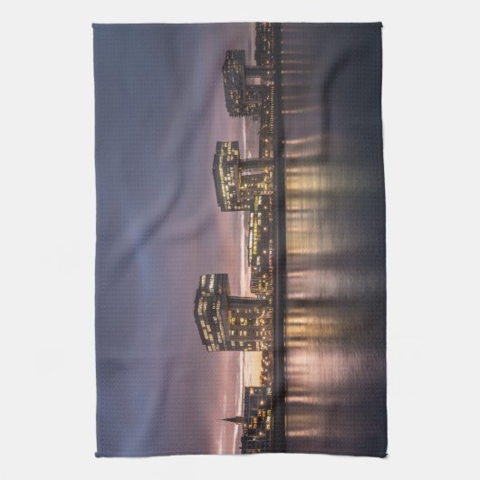 Köln Deutschland Geschirrtuch (Vertikal)