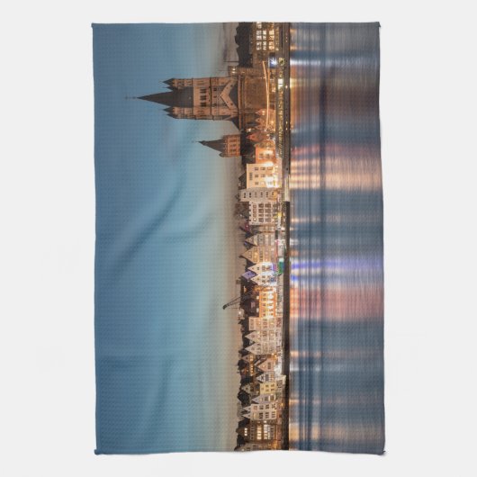 Köln Deutschland Geschirrtuch (Vertikal)