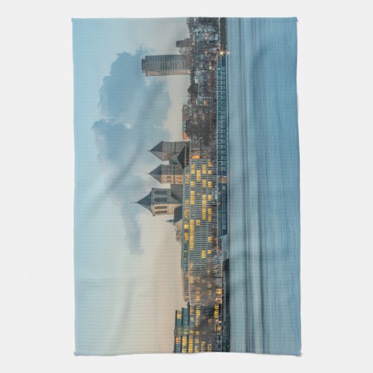 Köln Deutschland Geschirrtuch (Vertikal)