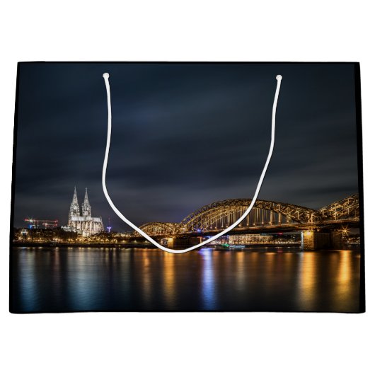 Köln Deutschland Große Geschenktüte (Vorderseite)