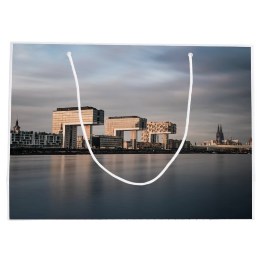 Köln Deutschland Große Geschenktüte (Rückseite)