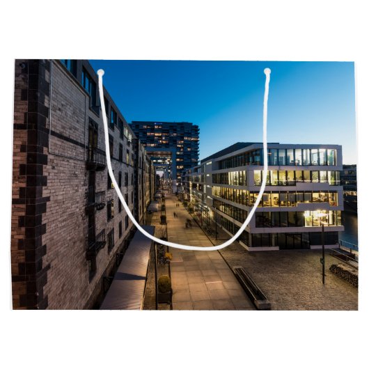 Köln Deutschland Große Geschenktüte (Rückseite)