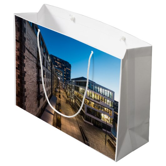 Köln Deutschland Große Geschenktüte (Rückseite Schrägansicht)