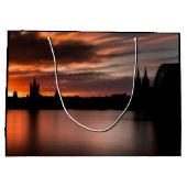 Köln Deutschland Große Geschenktüte (Rückseite)