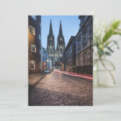 Köln Deutschland Karte (Stehend Vorderseite)