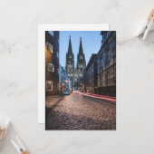 Köln Deutschland Karte (Vorderseite/Rückseite Beispiel)
