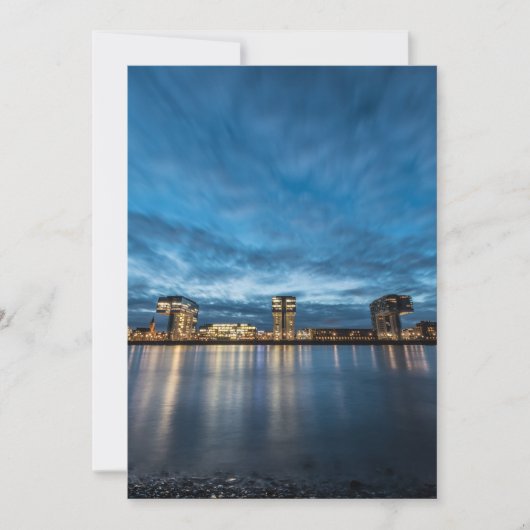 Köln Deutschland Karte (Vorderseite)