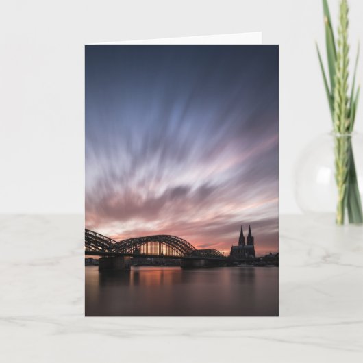 Köln Deutschland Karte (Vorderseite)