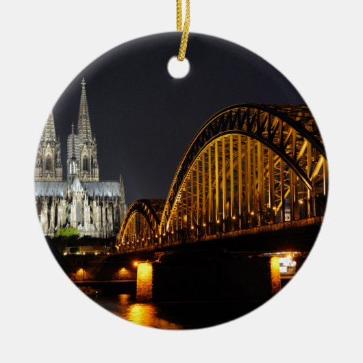 Köln, Deutschland Keramik Ornament (Vorne)