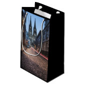 Köln Deutschland Kleine Geschenktüte (Rückseite Schrägansicht)