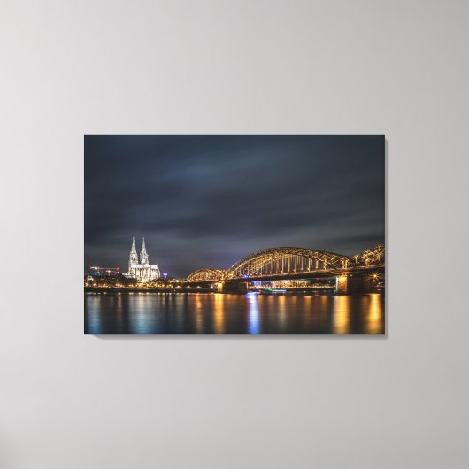 Köln Deutschland Leinwanddruck (Vorderseite)