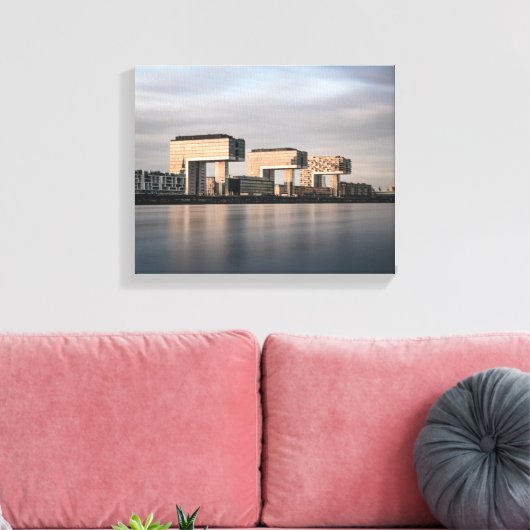 Köln - Deutschland Leinwanddruck (Insitu (Wohnzimmer))