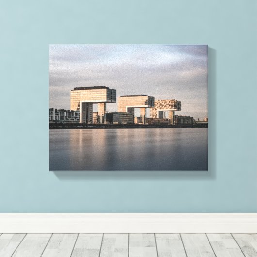 Köln - Deutschland Leinwanddruck (Insitu (Holzboden))