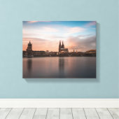 Köln Deutschland Leinwanddruck (Insitu (Holzboden))