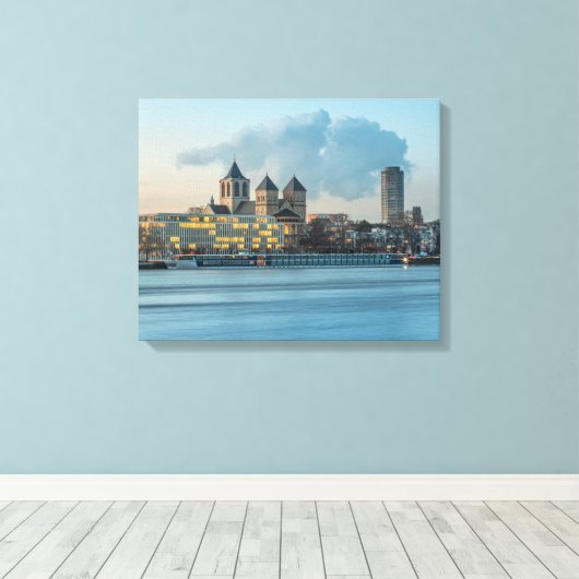 Köln Deutschland Leinwanddruck (Insitu (Holzboden))