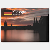 Köln Deutschland Magnet (Vorderseite)