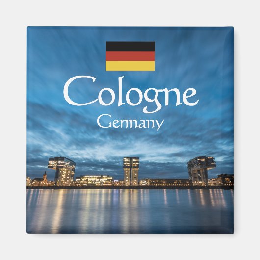 Köln Deutschland Magnet (Vorne)