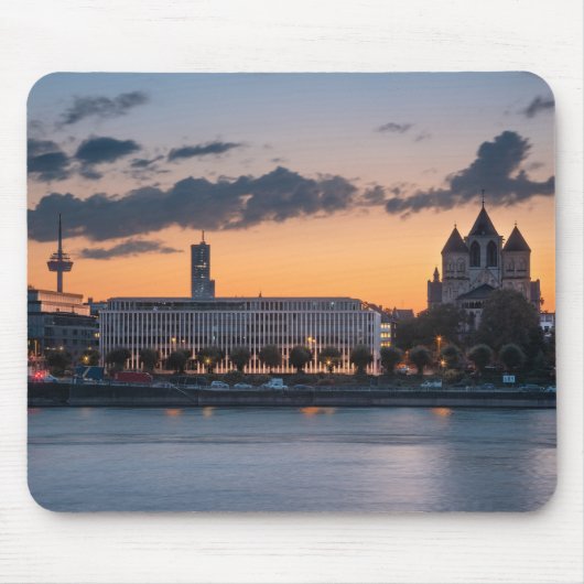 Köln Deutschland Mousepad (Vorne)