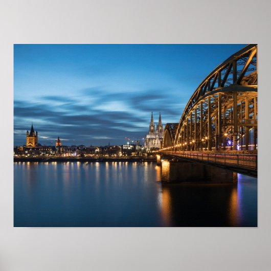 Köln Deutschland Poster (Vorne)