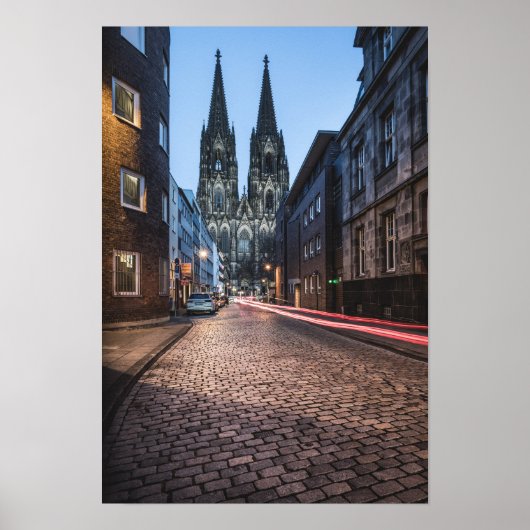 Köln Deutschland Poster (Vorne)