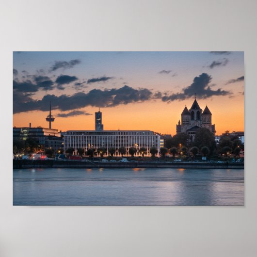 Köln Deutschland Poster (Vorne)