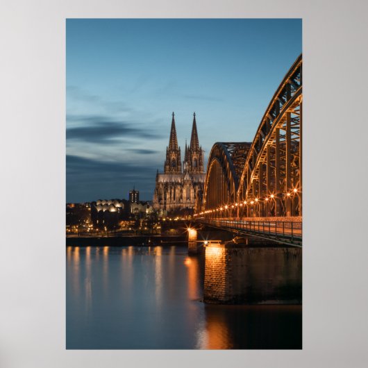 Köln Deutschland Poster (Vorne)