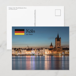 Köln Deutschland Postkarte