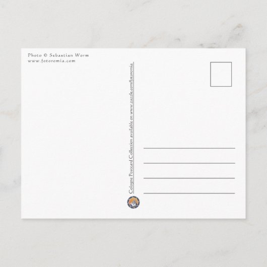 Köln Deutschland Postkarte (Rückseite)