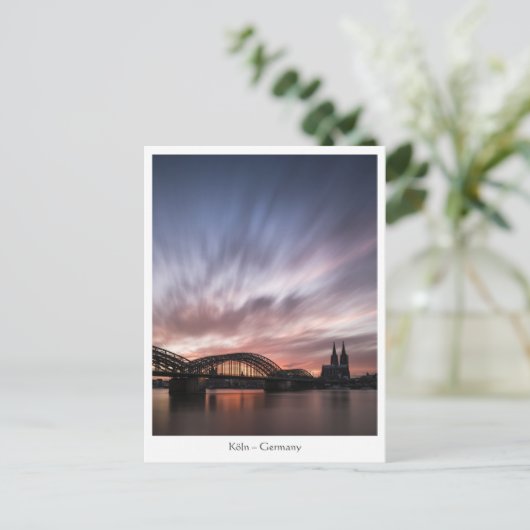 Köln Deutschland Postkarte (Stehend Vorderseite)